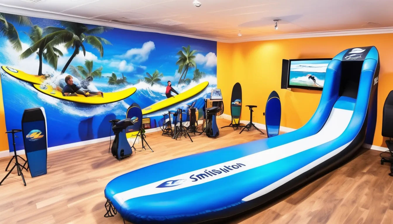 The Ultimate Surfing Challenge  Hire a Surf Simulator for Your Venue