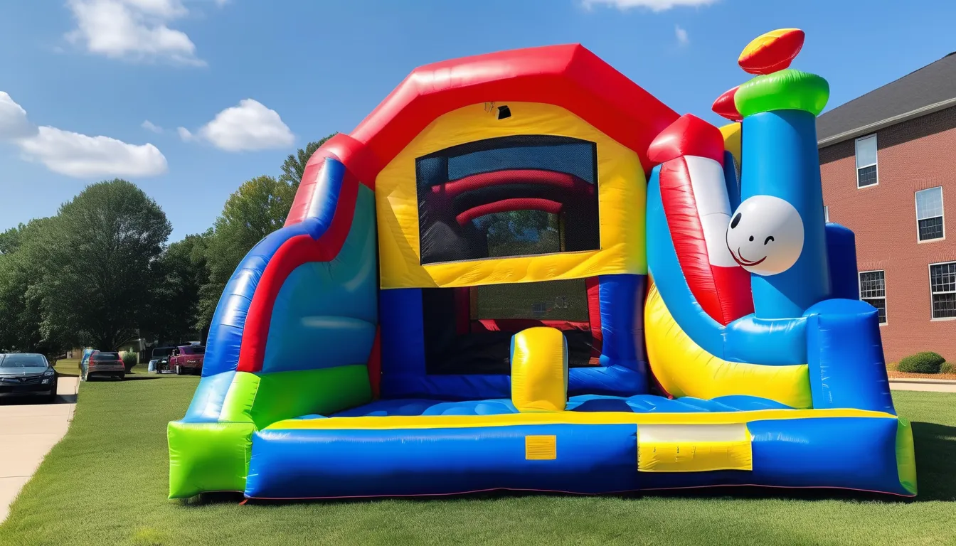 Creating Unforgettable Memories  Bounce House Fun in Canton