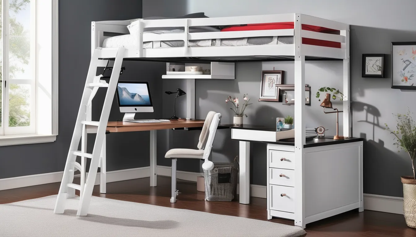 Space-Efficient Living With Adult Bunk Bed Designs